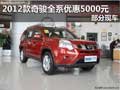 2012款奇駿全系現(xiàn)金優(yōu)惠5000元 部分現(xiàn)車(chē)