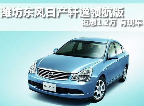 潍坊 东风日产  轩逸 百大天达