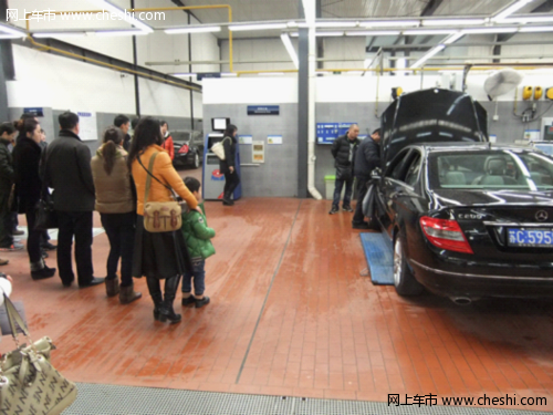 揭秘徐州之星奔驰4S中心 售后维修车间_徐州