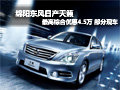 綿陽日產(chǎn)天籟最高優(yōu)惠現(xiàn)金4萬再送禮包