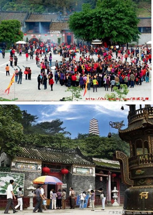 增城何仙姑诞耀凯大众途安带您逛庙会
