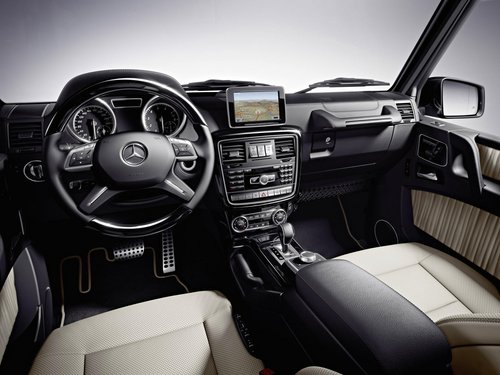 2013奔驰G级官图发布 V8引擎/六月发布