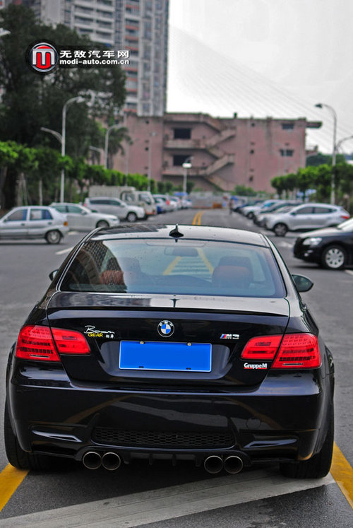 通体黝黑肌腱的名驹绝影 BMW M3（E92）