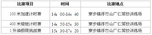 东莞瑞麒G3比比皆试全能挑战赛活动召集