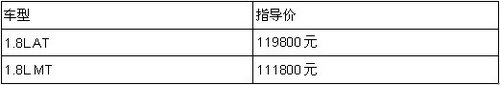 思铭CIIMO激情登场 售11.18-11.98万元
