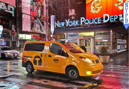 NISSAN NV200 未来出租车 纽约车展亮相