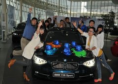 沈阳华宝全新BMW 1系试驾会落幕