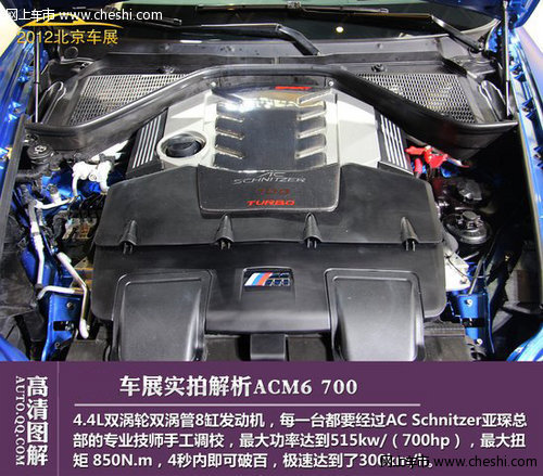 北京车展 为您解析宝马ACM6 700