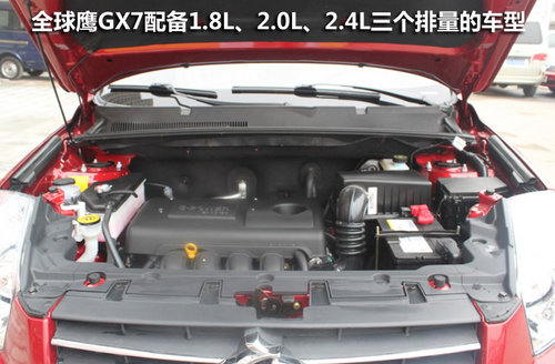 全球鹰首款SUV—GX7 九江展新进店实拍