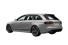 奥迪RS6造型提前曝光 V8T引擎/年底发布