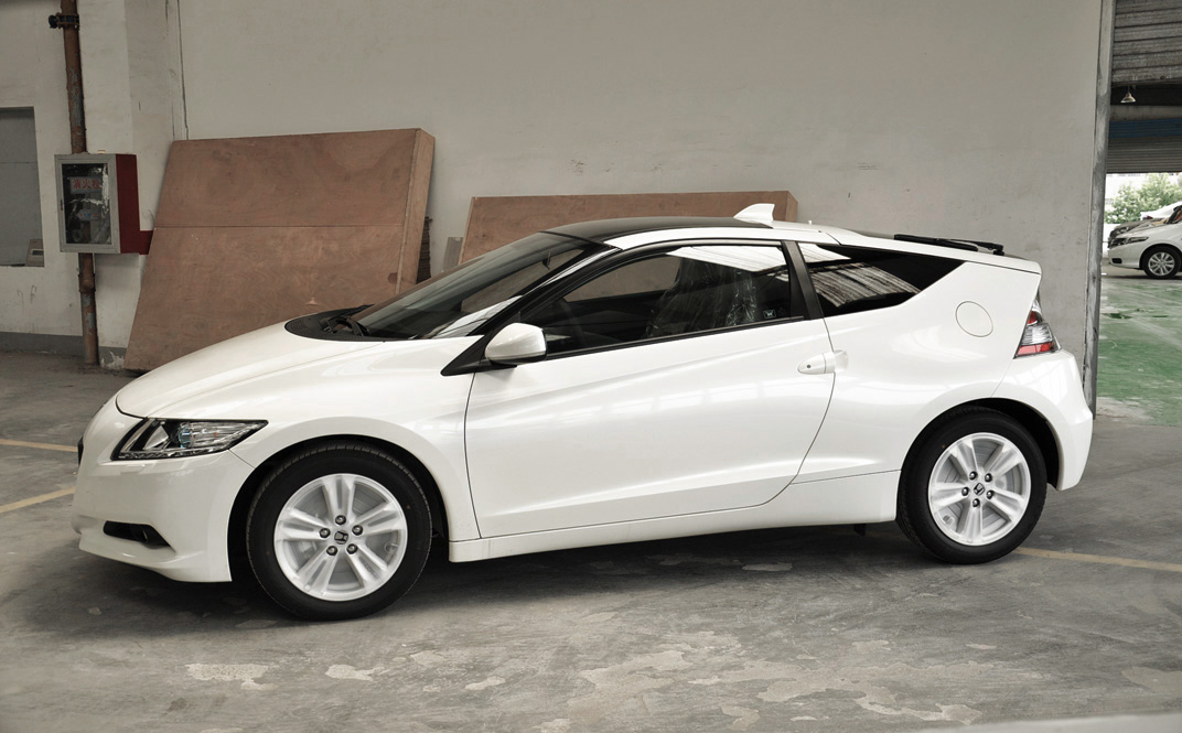 南京本田cr-z混合动力实拍