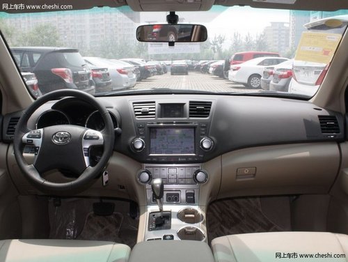 杭州丰田汉兰达优惠2.5万元 有现车供应