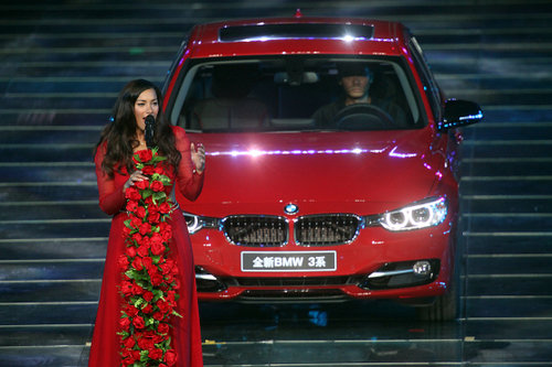 为中国奥运喝彩　BMW悦盛典炫动鸟巢