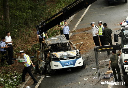 深圳526事故鉴定结果 电动车电池未爆炸