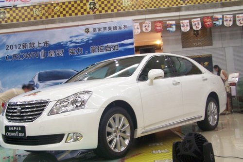 2012新款皇冠8月4日惠州俊峰上市发布会