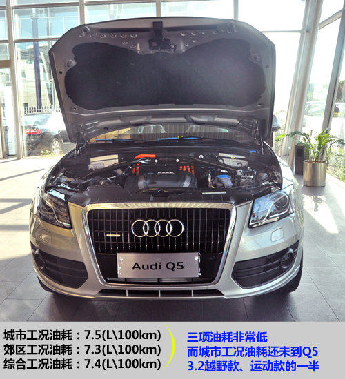 绿色在行动 实拍奥迪Q5hybrid quattro