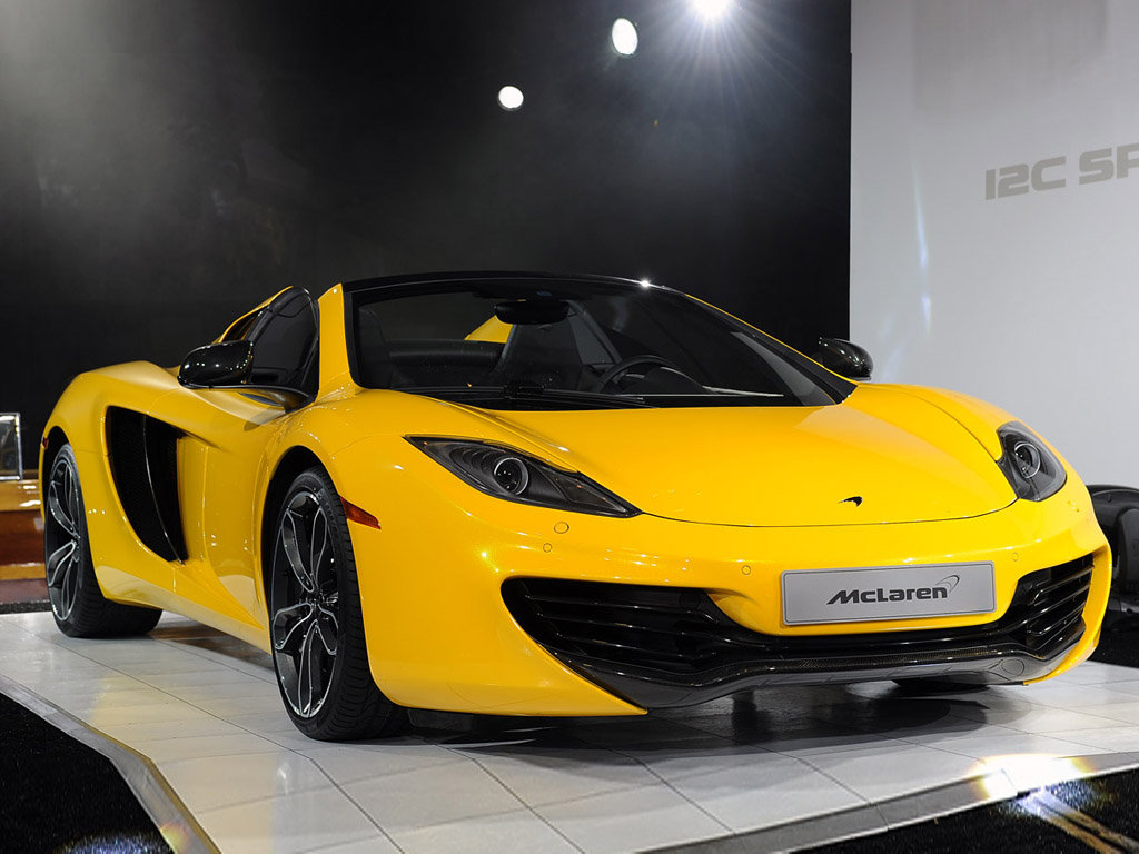 迈凯轮mp4-12c敞篷版+搭v8引擎\/售169万