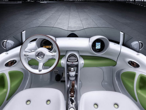 预计2014年量产 smart电动概念车-实拍