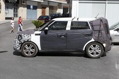 曝2014起亚秀尔谍照 全新前脸/空间增大