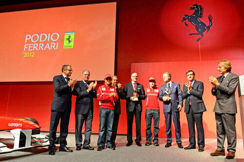 Podio Ferrari法拉利奖励优秀合作伙伴