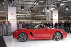 首辆保时捷Boxster下线 大众协助其量产