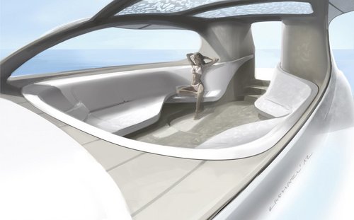 奔驰游艇设计图曝光 14米银箭明年上市
