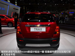 别克Encore的兄弟 雪佛兰trax车展实拍