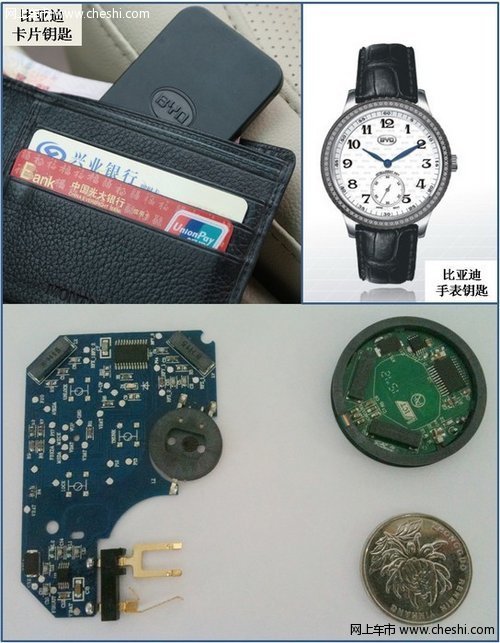 IT专利立功 比亚迪将推出手表钥匙