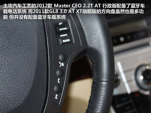 1万元豪华后院 纳智捷MasterCEO对比GL8
