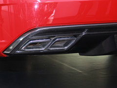 红色性能猛兽 奔驰C63 AMG双门轿跑实拍