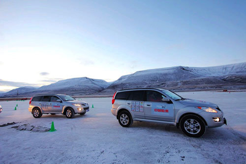 哈弗SUV劲舞北极冰雪 专业品质刷新纪录