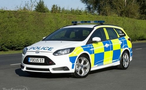 福特在英国发布福克斯ST警车版