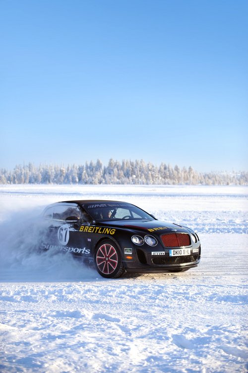 宾利重返芬兰开展2013冰上动力活动