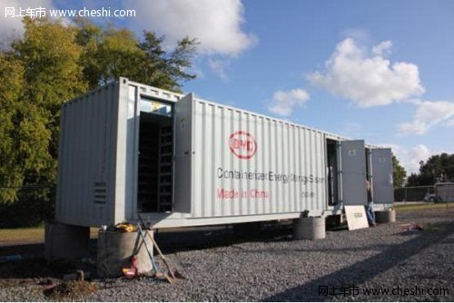 比亚迪与美国电力公司安装移动储能系统