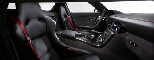 奔驰SLS AMG黑色版正式发布 3.6S内破百