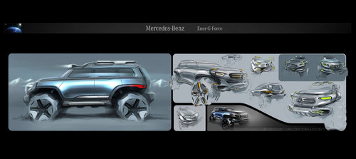 奔驰“正能量” 全新2025警用G级概念车