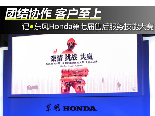 记东风Honda第七届售后技能大赛总决赛