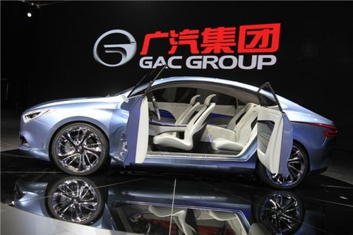 广汽新能源A级概念车“E-jet”广州车展全球首发