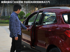 专属80后的车型 试驾福特紧凑型SUV翼搏