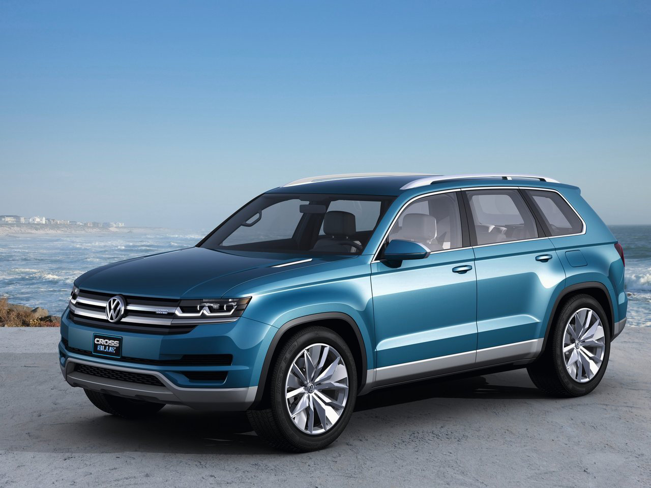 斯柯达7座suv效果图