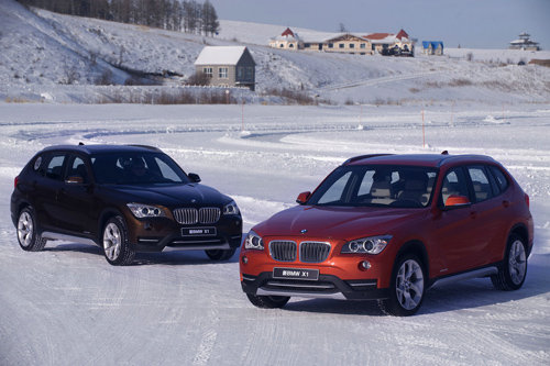 新BMW X1冰雪驾控之旅 自由游刃冰雪
