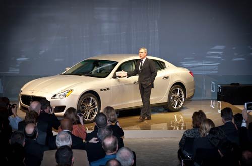 玛莎拉蒂Quattroporte总裁轿车全球首发