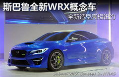 斯巴鲁全新WRX概念车 全新造型亮相纽约