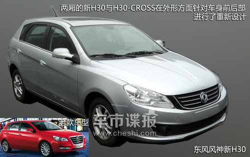 东风风神新H30/H30-CROSS 上海车展上市