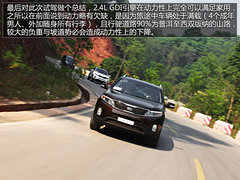 SUV也环保 试驾进口起亚索兰托2.4L GDI