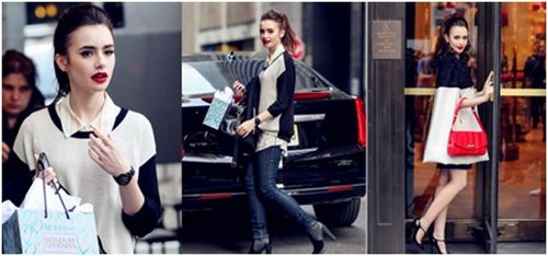 <em>街拍女王</em>邂逅凯迪拉克XTS_凯迪拉克XTS_芜湖