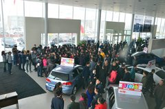 世腾一汽-大众团购会单日订购100余台