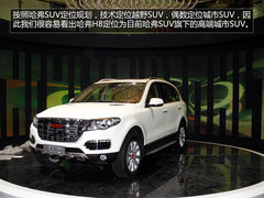 更换新标/外观增配 上海车展实拍哈弗H8
