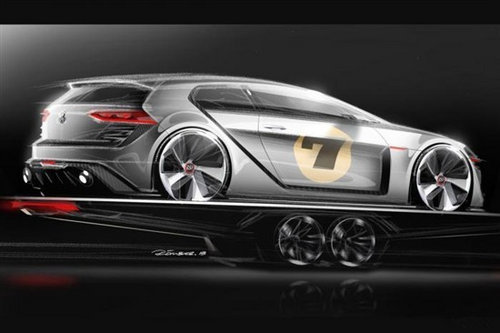 大众GTI概念车图纸曝光百公里加速3.9秒