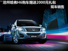 沧州哈弗H6购车赠送2000元礼包 现车销售